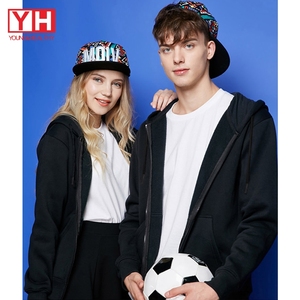 Sudaderas con capucha en blanco de algodón de peso pesado de alta calidad Tallas grandes Hombres Bordado Gráfico Liso Unisex Sudaderas con capucha Sudaderas - Product Image 4