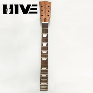 Corps de guitare HIVE 22 frettes en <span class=keywords><strong>acajou</strong></span>, manche de guitare en palissandre peint pour guitare électrique LP - Product Image 3