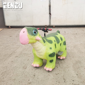 Pequeño Dinosaurio Montable para Niños para Centros Comerciales, Eventos Públicos y <span class=keywords><strong>Parques</strong></span> <span class=keywords><strong>de</strong></span> Aventuras, Hecho <span class=keywords><strong>de</strong></span> Metal Resistente - Product Image 6