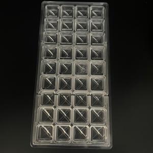 แม่พิมพ์ช็อกโกแลตพีซีแบบหนาไคลัน |   แม่พิมพ์โพลีคาร์บอเนตแบบกำหนดเองที่มีความแข็งแรงสูงและทนทานต่อการแตกหัก - Product Image 2