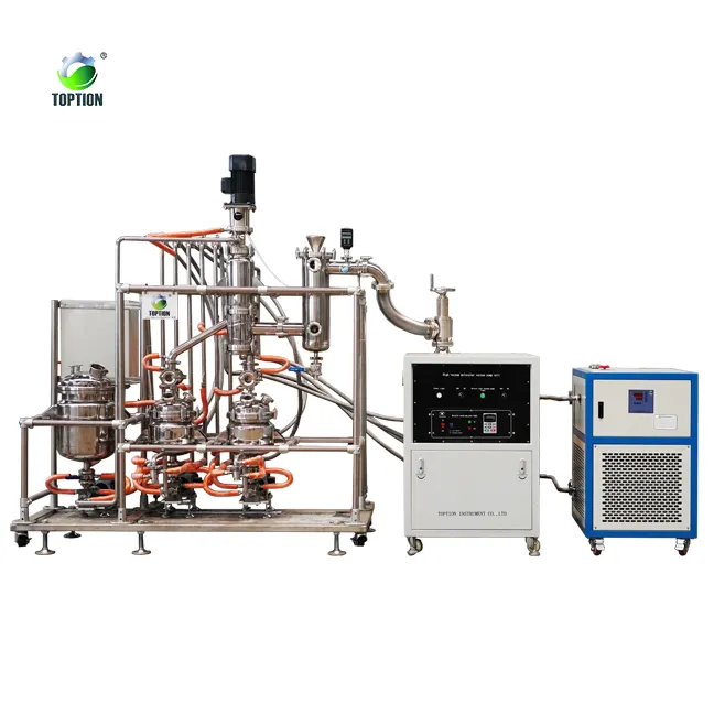 Machine à extraction d'huile de chanvre 99%, haute purification, séparation métrique