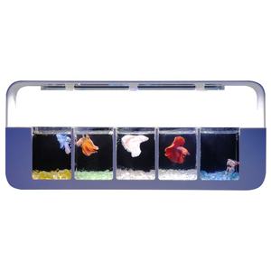 Meilleur vendeur : Aquarium de bureau écologique créatif en acrylique Douyu, multi-compartiments, méduses au clair de lune pour la maison, aquarium éco-responsable pour les personnes paresseuses - Product Image 4