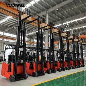 LTMG Battery Mini Narrow Forklift 1.5t 1.6t 1.8t 2t 3 Wheel Lithium Lead-acid Electric Forklift with Small Turning Radius