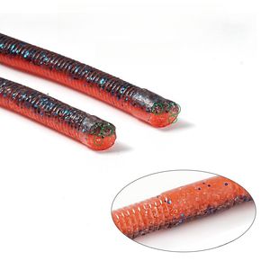 Usine directe 10cm 12cm Super doux en plastique Wacky <span class=keywords><strong>Grub</strong></span> ver appâts de pêche basse leurre de pêche - Product Image 3