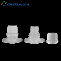Capuchon anti-déversement en plastique Oudaya 15 mm avec logo personnalisé, taille et couleur personnalisables pour poche à bec verseur Doypack, emballage alimentaire