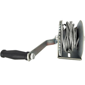 Nuevo Mini Guincho Manual para <span class=keywords><strong>Remolque</strong></span> de <span class=keywords><strong>Barco</strong></span> 1200LBS con Correa de 10M, Relación de Engranajes 4:1, Piezas para Semirremolque - Product Image 2