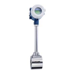 DWEL FMV100ステンレス鋼渦流量計HVAC RS485 MODBUS用圧縮空気飽和過熱蒸気ガス流量測定 - Product Image 1