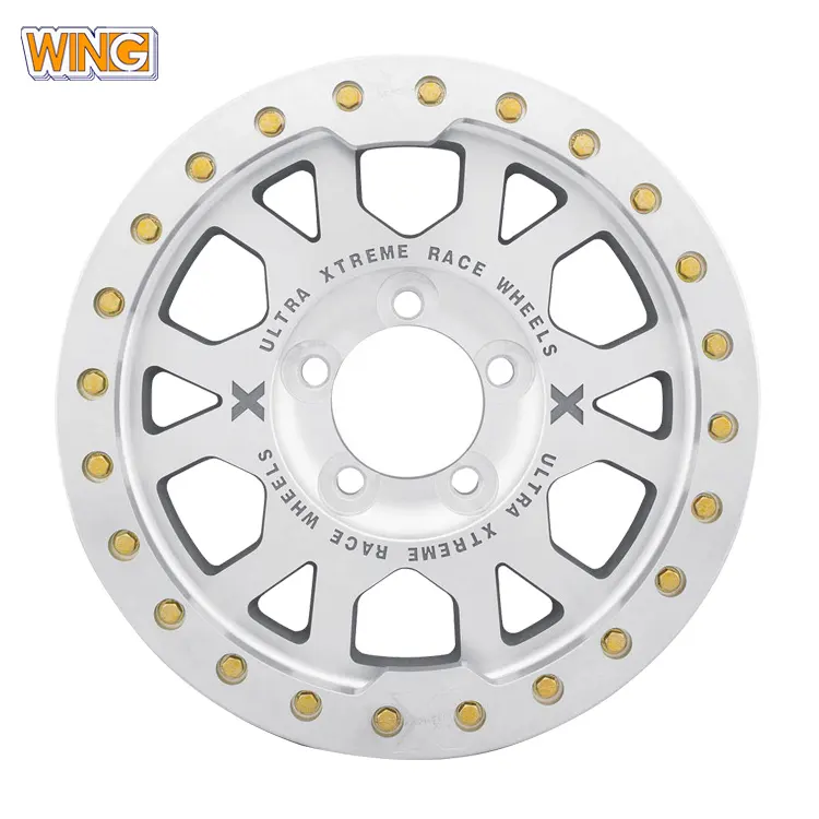 #R1001 16*8 16*8.5 17*9 17*9.5 beadlock rims wheels new design 16 inch 17 inch bead lock wheels rims
