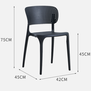 Sedie da Caffetteria Moderne Impilabili Blu e Sedie da Sala da Pranzo Rosa per Ristoranti Commerciali - Product Image 2