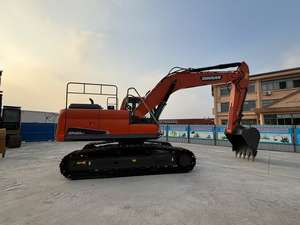 Excavadora Doosan DX225 usada de alta calidad, máquina hidráulica sobre orugas de 22T a la venta para proyectos de minería y construcción en todo el mundo - Product Image 2