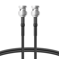 Câble CoaXPress CXP-6 BNC mâle vers BNC mâle 75 Ohm, câble coaxial haute vitesse pour caméra de vision industrielle