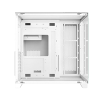 Ruix Aerospace Ultra-X Full View ATX Gaming PC Case Fashionable & Clear Mid Tower Computer Case for Daily Work or Recreation