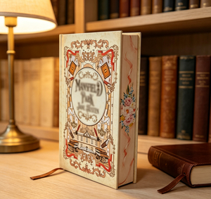Stampa di Libri d'Arte Illustrati Vintage con Copertina Rigida Personalizzata, Servizio di Stampa Offset a Colori con Bordi Spruzzati per Romanzi di Lusso - Product Image 5