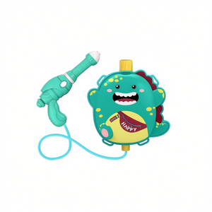 Simpatico Zaino a Forma di Drago Dinosauro con Pistola ad Acqua 1200ml in Plastica Unisex Giocattolo da Esterno - Product Image 1