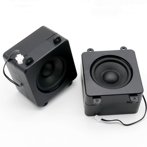 Haut-parleur de basses fermé FUET 9090 IPX4, 4 ohms, 15 W, 90 mm * H60 mm, cadre carré, haut-parleur à cavité avec câbles pour audio Bluetooth extérieur - Product Image 1