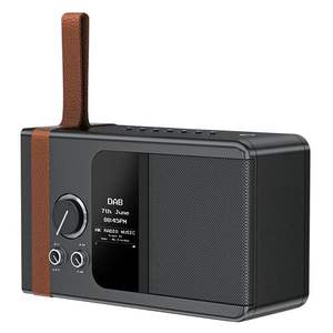 <span class=keywords><strong>Radio</strong></span> numérique portable DAB + avec haut-parleur BT Radios FM de <span class=keywords><strong>cuisine</strong></span> alimentées par secteur et batterie Affichage-Matière plastique de qualité - Product Image 1