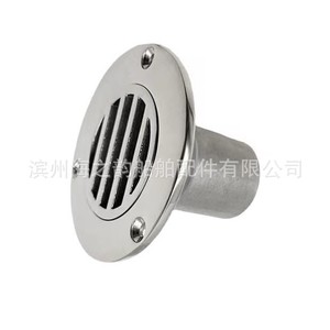 Drenaje Circular para Cubierta de Barco, 3.5 Pulgadas de Diámetro, Roscado, Anticorrosión, Diseño Industrial para Uso Marino - Product Image 2