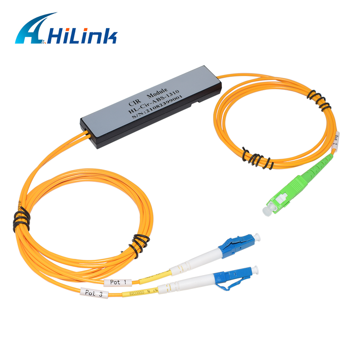 1310nm ABS 3 Ports Fiber Optical Circulator SC/APC LC/UPCLow Insertion ...