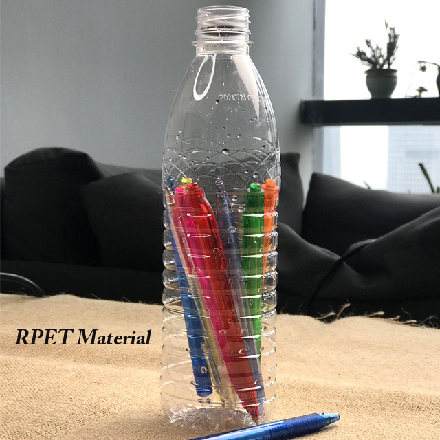 2022 г., Новая рекламная Экологически чистая ручка RPET, переработанная, изготовлена из материала для сточных вод хорошего качества