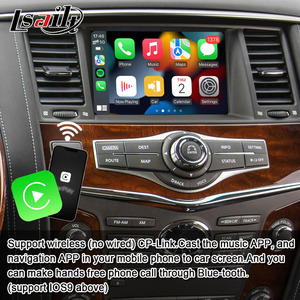 Lsailt Android 13 video đa phương tiện giao diện bao gồm không dây Carplay, Android tự động <span class=keywords><strong>Google</strong></span> bản đồ cho qx80 2014-2018 Infiniti - Product Image 4