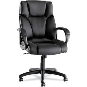 Silla Ergonómica Alera Serie Fraze con Respaldo Alto, Giratoria/Inclinable, Diseño Moderno, Cuero Negro, Altura Ajustable, Tela, Aluminio, PU - Product Image 4