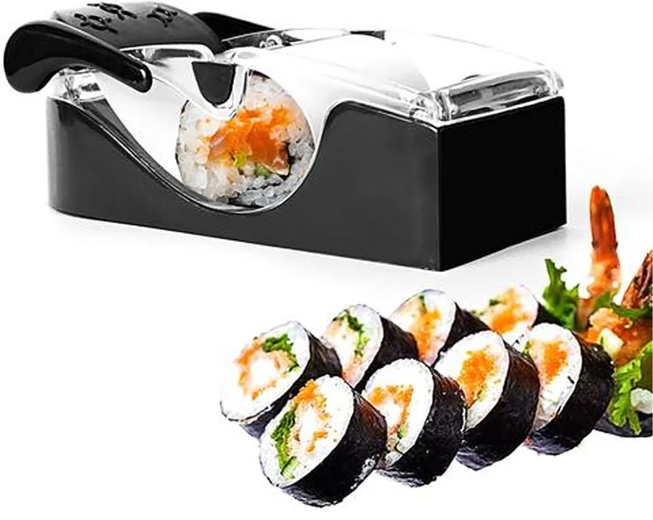 Promotion Customized LOGOAmazon Hot Sale Sushi Tools Creative DIY Kitchen Tool Magic Longevity Driver Sushi Maker Machine Roller