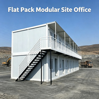 Dormitorio de Campamento de Trabajo de Montaje Rápido, Desmontable, con Panel Sándwich y Estructura de Acero, para Sitios Mineros