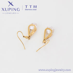 TTM-07 Xuping Sieraden Mode Hoge Kwaliteit 18K Vergulde Oorbel Vrouwen Sieraden Rvs Oorbellen - Product Image 5