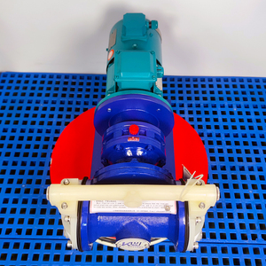 KYD-Y20ZFYJJJ 3/4 इंच pvdf इलेक्ट्रिक डायाफ्राम पंप फ्लोप्लास्टिक एंटी केमिकल ट्रांसफर कास्टिक सोडा हाइड्रोजन - Product Image 6