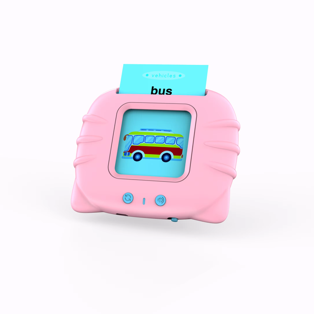Early Educational OEM Toy  Learning Card Machine Word Recognition and Intelligence Machine  Preschool Children Listen Read Words
