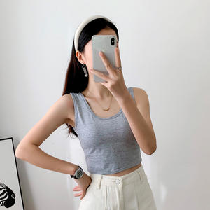 Paypal accepte les étiquettes gratuites imprimer et accrocher des étiquettes sérigraphie personnalisée votre logo ou conception femmes débardeur - Product Image 5