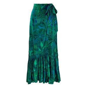 Maillot de bain vintage <span class=keywords><strong>pour</strong></span> femmes JSN, imprimé, décolleté plongeant, sexy, taille haute, ensemble bikini et <span class=keywords><strong>robe</strong></span> de plage longue, vêtements de bain réversibles - Product Image 3