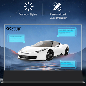 1080P FHD 55inch <span class=keywords><strong>LCD</strong></span> Bảng điều chỉnh trong suốt OLED hiển thị cho quảng cáo trong nhà 30inch Kích thước màn hình hiển thị - Product Image 6