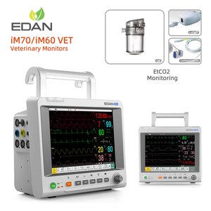 Moniteur de signes vitaux vétérinaires portable EDAN iM70/iM60 VET pour chiens, facile à utiliser, pour surveillance au chevet des patients animaux - Product Image 4