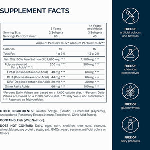 Cápsulas blandas de Omega-3 de alta absorción, marca privada, para ojos saludables, promueven la salud cerebral y el apoyo articular. - Product Image 6