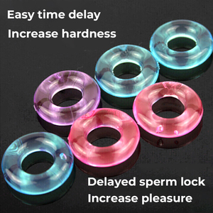 <span class=keywords><strong>Rock</strong></span> Rings pénis RingSex Toy Stretchy Silicone Pack de 10 anneaux de testicules étanches pour hommes retarder l'éjaculation - Product Image 6