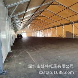 Tente de stockage en alliage d'aluminium Schutz, imperméable, rectangulaire, avec bâche en PVC, installation manuelle, pour la logistique et l'agriculture - Product Image 1
