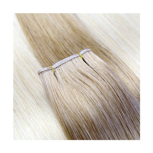 <span class=keywords><strong>Extensiones</strong></span> <span class=keywords><strong>de</strong></span> <span class=keywords><strong>Cabello</strong></span> Humano Remy Ruso Virgen <span class=keywords><strong>de</strong></span> Doble Trama, Invisibles, Sin Retorno, Atadas a Mano, con Cutícula Alineada, al por Mayor, Novedad - Product Image 5