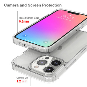 Оптовые прозрачные чехлы AilesTecca из ПК и ПУ для <span class=keywords><strong>iPhone</strong></span> 17, 16, 15, 14, 13 Plus Pro Max - Product Image 3