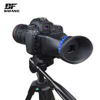 Camera Viewfinder Eyecup Screen Magnifier for Mirrorless DSLR Cameras Universal 3-inch to 3.2-inch HD LCD Display ABS Material