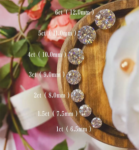 ต่างหูเพชรคุณภาพสูง 4 ขา 10K 14K 18K ทองคำแท้ เพชรเพาะเลี้ยงในห้องปฏิบัติการ CVD/HPHT พร้อมใบรับรอง IGI ของขวัญเครื่องประดับสำหรับผู้หญิงและผู้ชาย - Product Image 4