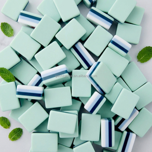 In Stock Luxury mint green 160 Acrylic American Mahjong Tiles Travel mahjong <b>Set</b> Custom American Mahjong <b>Set</b> miss mahjong tiles - Product Image 2