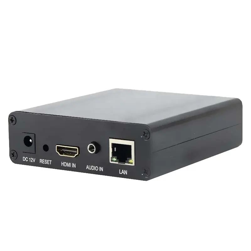 UNISHEEN-caja de captura RTMPS UDP, dispositivo para transmitir vídeo a ordenador IP H.264 FHD HDMI, codificador RTSP