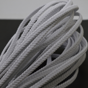 5*2 Mét Trắng Phẳng Dây Da/Rope/Chủ Đề Cho Vòng Tay Vòng Cổ Làm Đồ Trang Sức DIY Braided Leather Cord Bán - Product Image 3