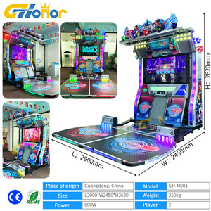 Machine de centre d'amusement intérieur Machine centrale de danse Machine de jeu d'arcade Dance Revolution - Product Image 5