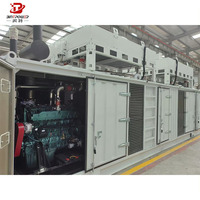 1MW a 2MW Programa de funcionamiento continuo Gas natural CNG LNG Generador de biogás con cogeneración