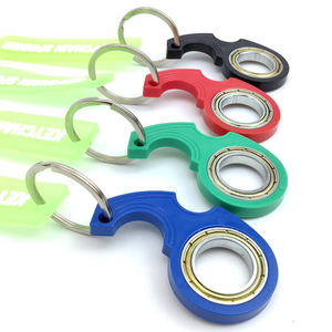 Best-selling Finger-turning Keychain to Relieve Anxiety and Reduce Stress. Swing Toy. Rotating Key Ring.