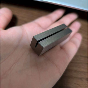 Stainless Steel <b>Card</b> Holder 35x20x15mm 304 Steel Geometry Design Memo Clip Photo Clip <b>Table</b> Stand - Product Image 2