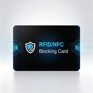 <span class=keywords><strong>Carte</strong></span> intelligente <span class=keywords><strong>d</strong></span>'hôtel mini 1K étanche, anti-vol, anti-RFID, anti-NFC, protection de signal en PVC imprimée sur mesure 13,56 MHz - Product Image 1