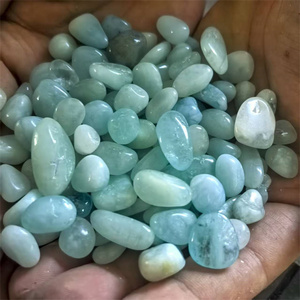 Nuevas llegadas 12-15mm cristales gravas piedras curativas a granel Natur Cielo Azul <span class=keywords><strong>Aguamarina</strong></span> Chip de <span class=keywords><strong>cristal</strong></span> para Decoración - Product Image 2